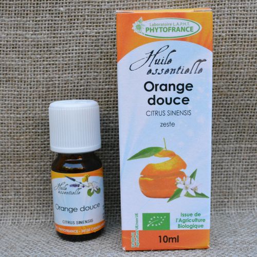 Huiles Essentielles Orange douce Bio 10 ml
